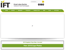 Tablet Screenshot of greatlakesift.org